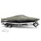 Eevelle Boat Cover FISH & SKI Walk Thru Windshield, Outboard Fits 20ft 6in L up to 96in W Khaki SCVNWT2096B-KHA - alternate 1